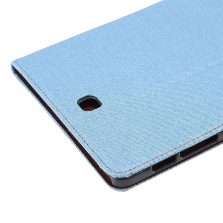 Чохол Deexe Denim Texture для Samsung Galaxy Tab S2 8.0 (T710/715) - Light blue: фото 6 з 7