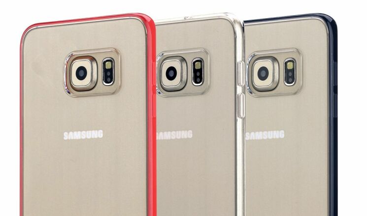 ROCK Pure Series Накладка для Samsung Galaxy S6 edge+ (G928) - Red: фото 3 из 8