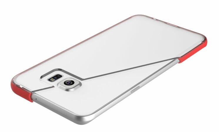 ROCK Pure Series Накладка для Samsung Galaxy S6 edge+ (G928) - Red: фото 4 з 8