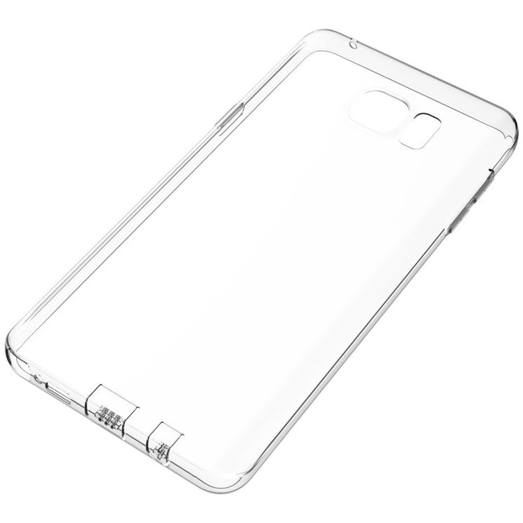 Силиконовая накладка ROCK Slim Jacket для Galaxy Note 5 (N920) - Transparent: фото 5 з 12