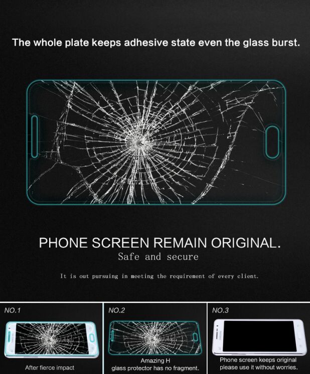 Защитное стекло NILLKIN Amazing H для Samsung Galaxy Grand Prime (G530/531): фото 9 из 12