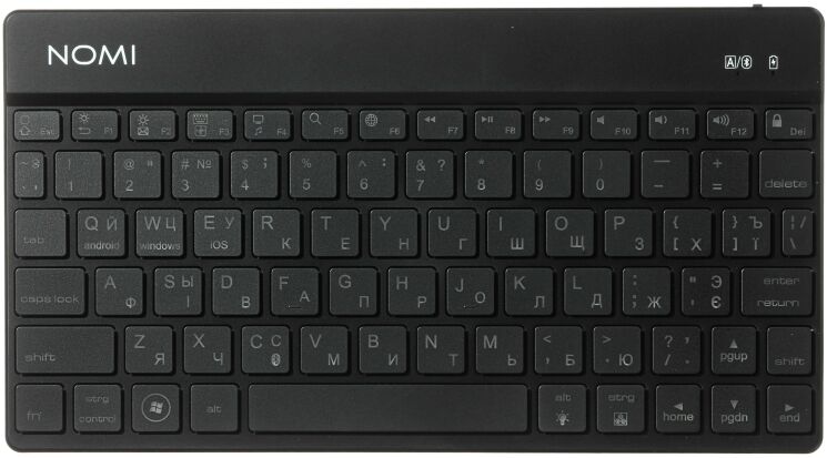 Беспроводная клавиатура Nomi KBB-302 - Black: фото 1 из 2