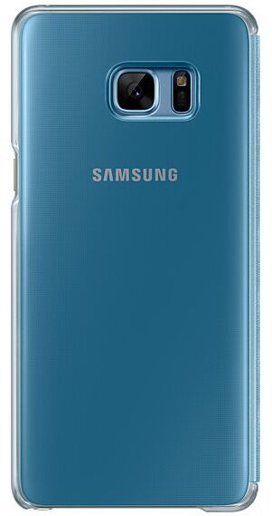 Чехол Clear View Cover для Samsung Galaxy Note 7 EF-ZN930CLEGRU - Blue: фото 3 из 4
