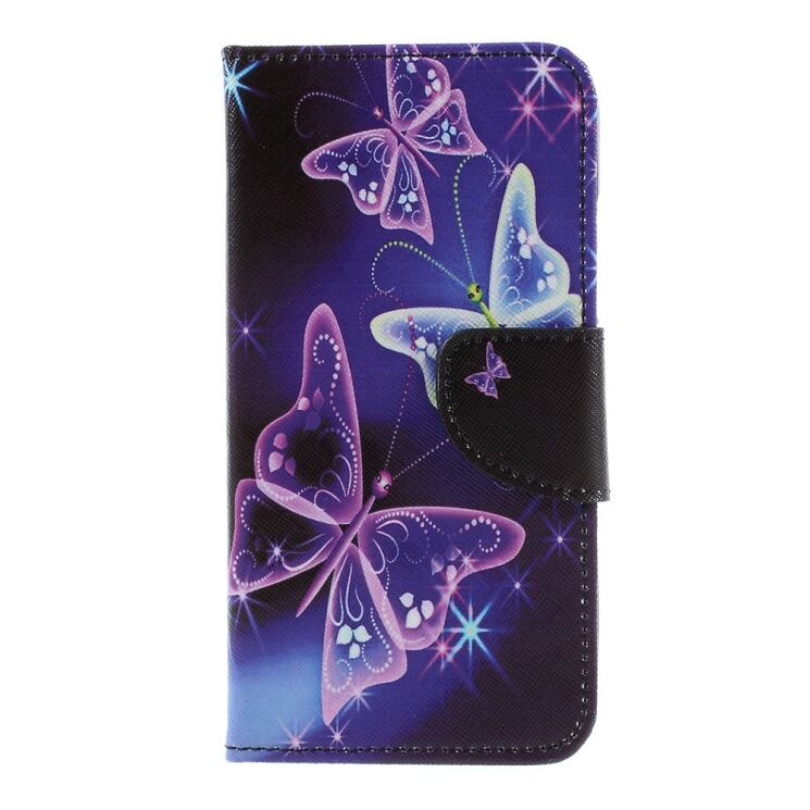 Чохол-книжка Deexe Color Wallet для Huawei Y3 2017 - Butterfly Pattern: фото 1 з 6