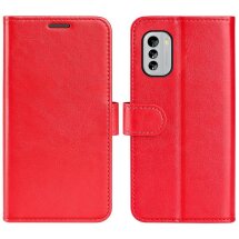 Чохол-книжка Deexe Wallet Style для Nokia G60 - Red: фото 1 з 7