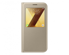 Чохол-книжка S View Standing Cover для Samsung Galaxy A7 2017 (A720) EF-CA720PBEGRU - Gold: фото 1 з 7