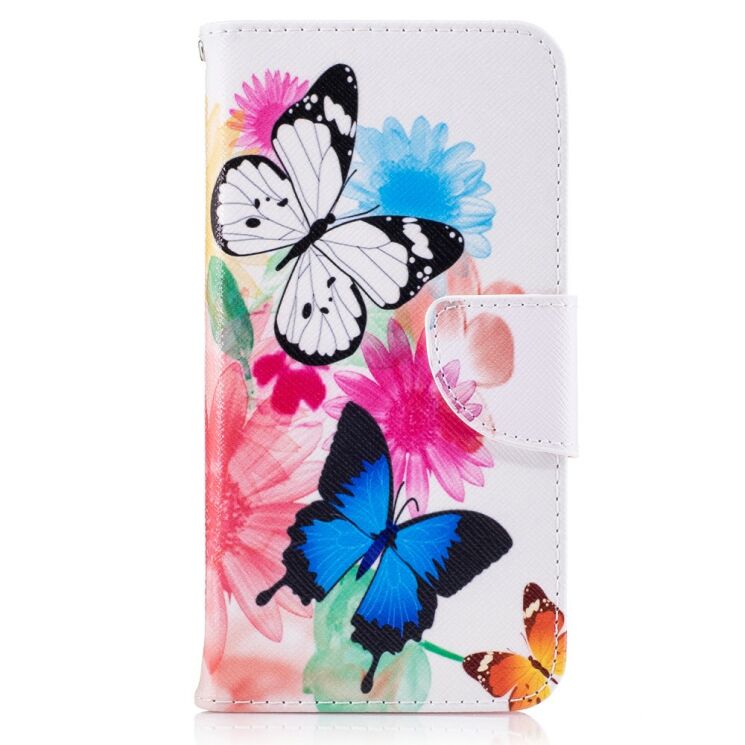 Чохол-книжка UniCase Life Style для Huawei P8 Lite (2017) - Butterfly in Flowers B: фото 2 з 8