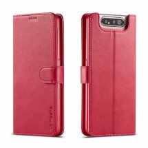 Чехол LC.IMEEKE Wallet Case для Samsung Galaxy A80 (A805) - Red: фото 1 из 13