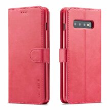 Чехол LC.IMEEKE Wallet Case для Samsung Galaxy S10 (G973) - Rose: фото 1 из 9