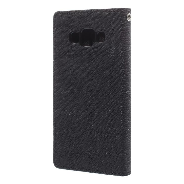 Чохол Mercury Fancy Diary для Samsung Galaxy A5 (A500) - Black: фото 2 з 11