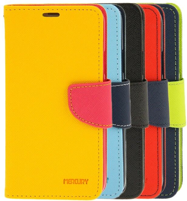 Чохол Mercury Fancy Diary для Samsung Galaxy A5 (A500) - Dark Blue: фото 11 з 11