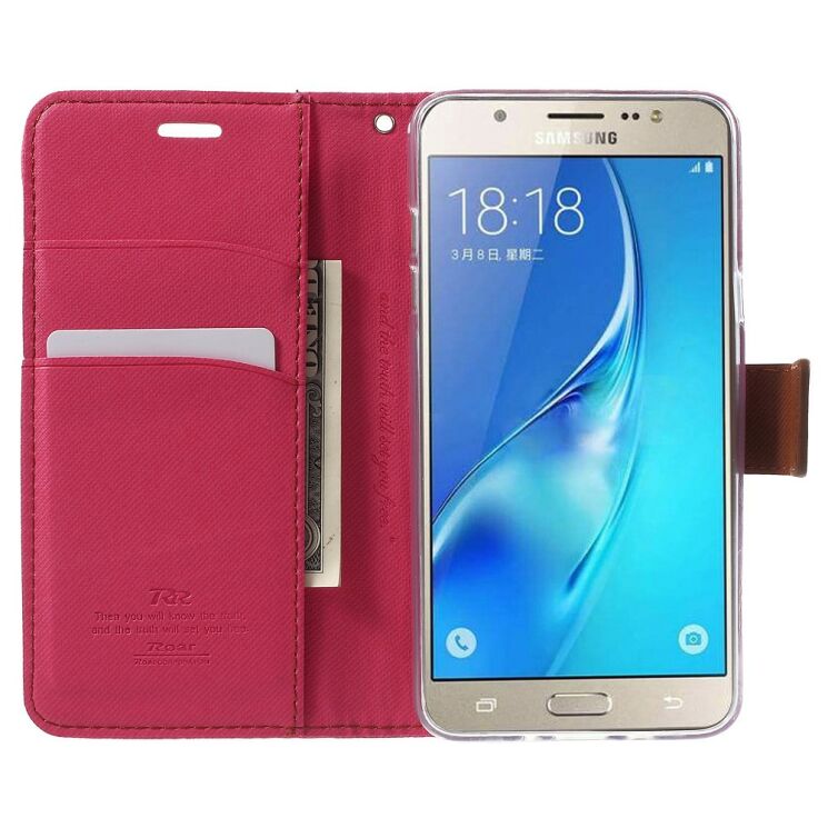 Чехол ROAR KOREA Cloth Texture для Samsung Galaxy J5 2016 (J510) - Pink: фото 5 из 10