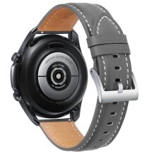 Шкіряний ремінець Deexe Genuine Leather для годинників з шириною кріплення 20мм - Grey: фото 1 з 2