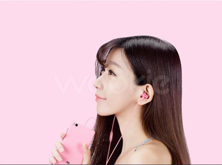 Проводная стерео-гарнитура Xiaomi Piston Fresh Bloom - Pink: фото 6 з 8