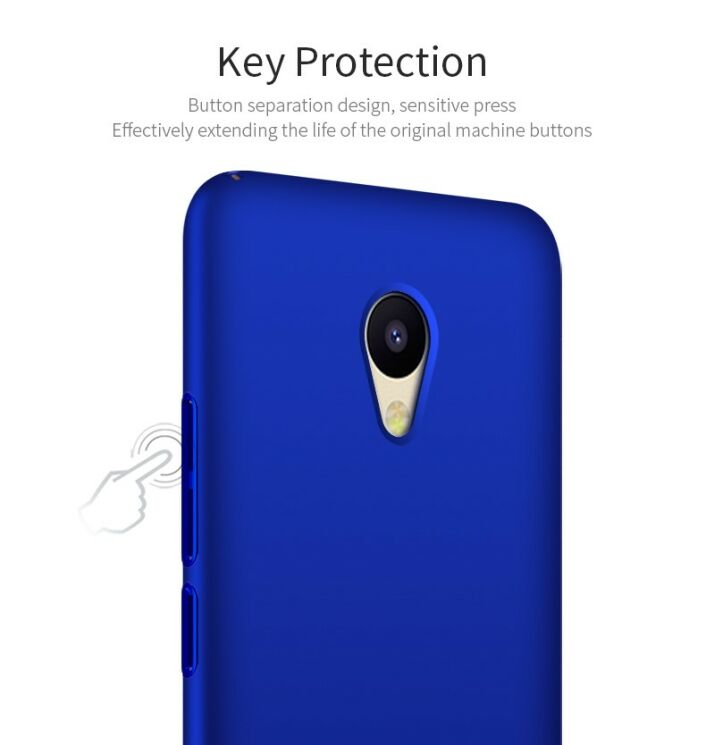 Пластиковий чохол Deexe Edge Case для Meizu M5 Note - Blue: фото 9 з 10