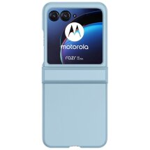 Пластиковий чохол Deexe Hinge Case для Motorola Razr 40 Ultra - Baby Blue: фото 1 з 6
