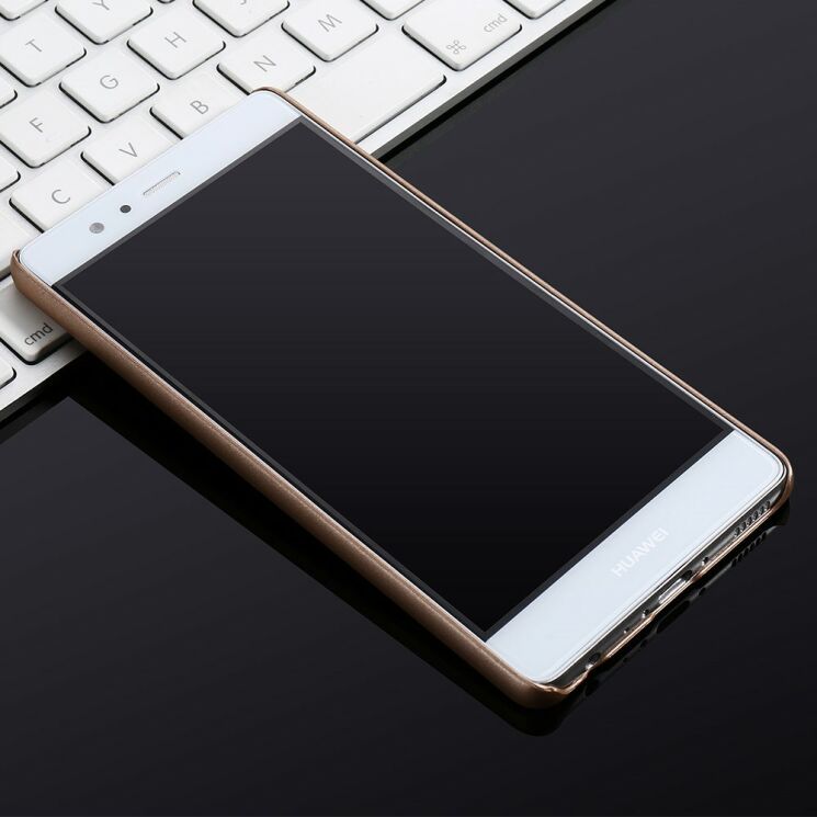 Пластиковый чехол X-LEVEL Slim для Huawei P9 - Gold: фото 4 из 9