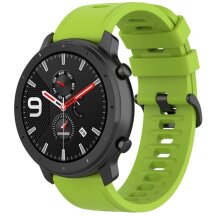 Ремінець UniCase Soft Silicone для годинників з шириною кріплення 22мм - Light Green: фото 1 з 5