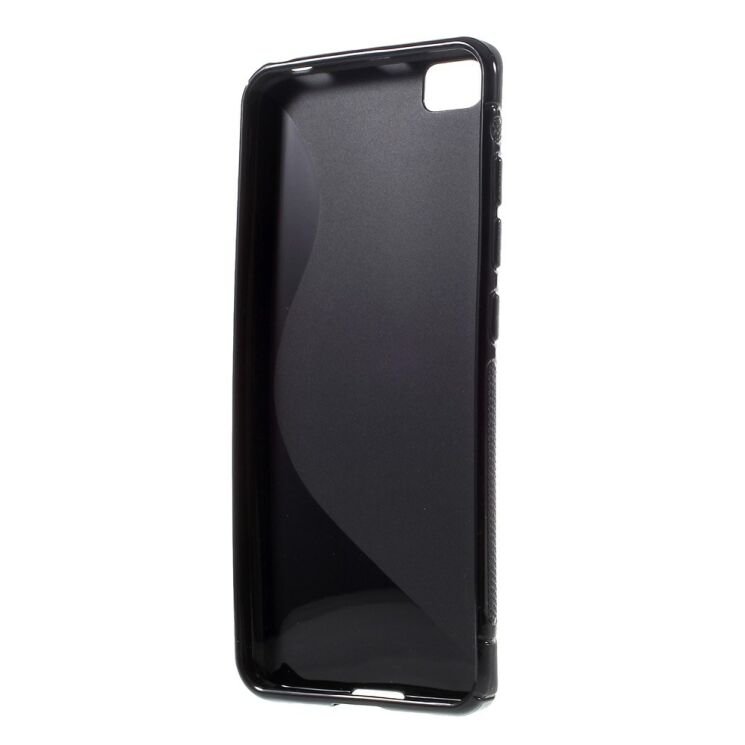 Силиконовая накладка Deexe S Line для Xiaomi Mi5 - Black: фото 2 з 5