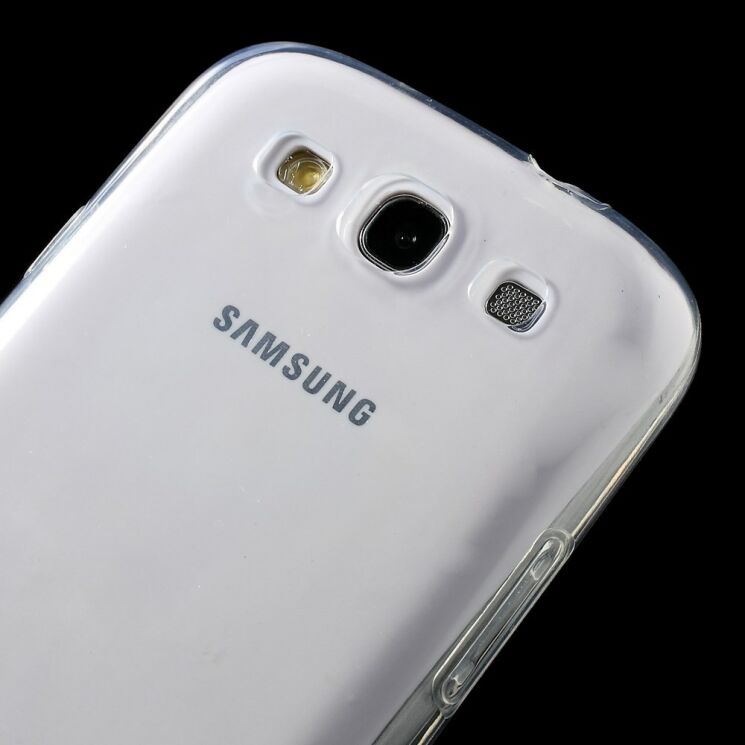 Силиконовая накладка Deexe UltraThin для Samsung Galaxy S3 (i9300): фото 2 из 3