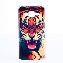 Силиконовый (TPU) чехол Deexe Life Style для Samsung Galaxy J2 Prime (G532) - Angry Tiger: фото 1 из 3