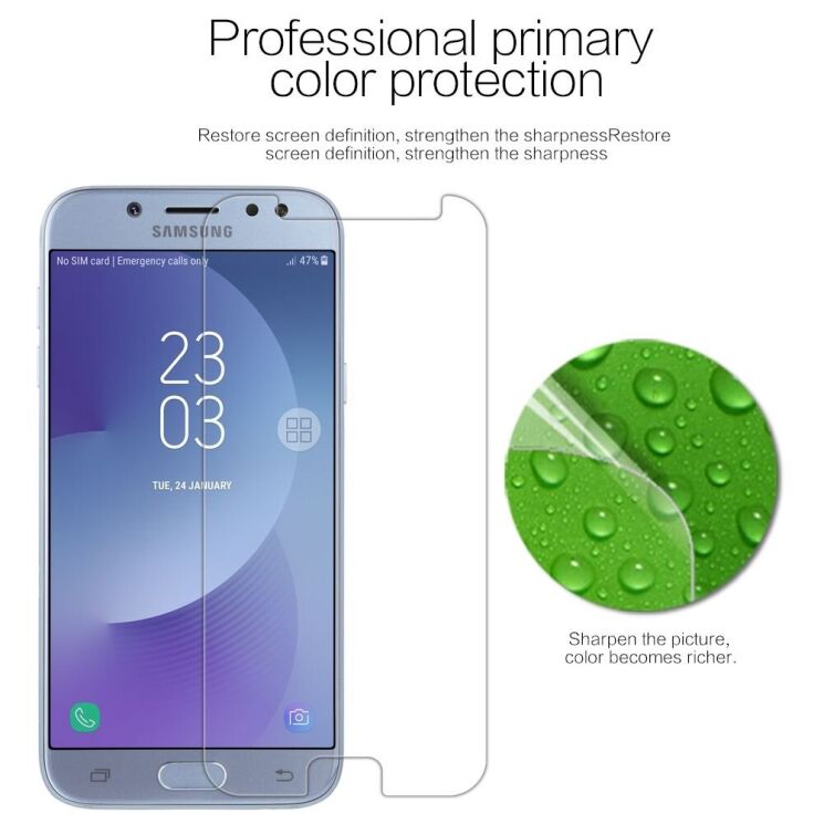 Захисна плівка NILLKIN Crystal для Samsung Galaxy J7 2017 (J730): фото 2 з 6