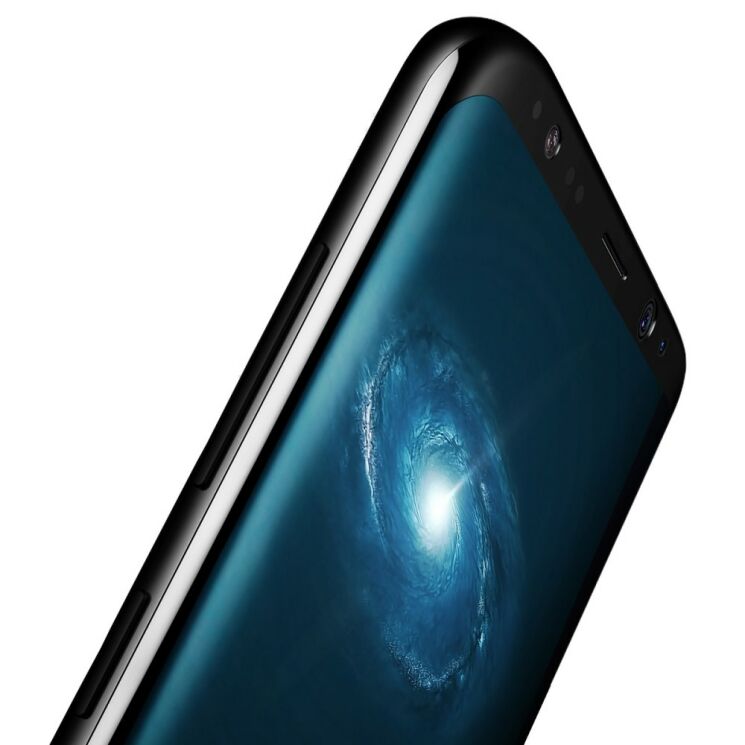 Защитное стекло BASEUS 3D Full Curved для Samsung Galaxy S8 Plus (G955) - Black: фото 5 из 17