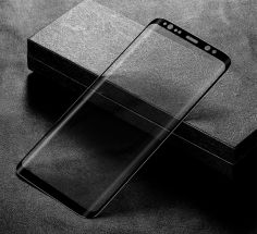 Защитное стекло BASEUS 3D Full Curved для Samsung Galaxy S8 Plus (G955) - Black: фото 1 из 17