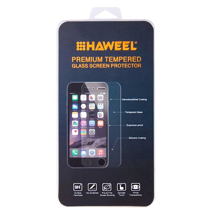 Захисне скло HAWEEL Full Protect для Samsung Galaxy A7 2016 (A710) - Black: фото 9 з 9