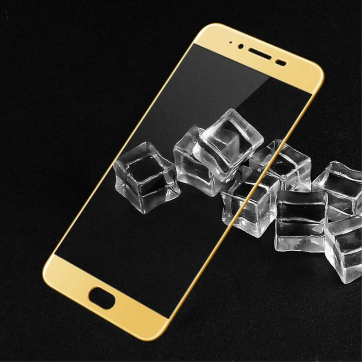 Защитное стекло IMAK 3D Full Protect для Meizu Pro 6 - Gold: фото 2 из 6