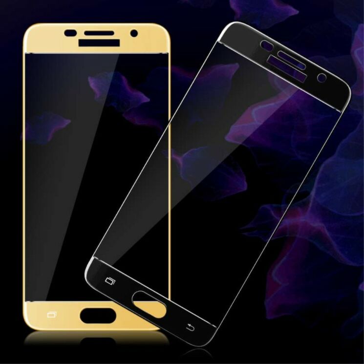 Захисне скло IMAK 3D Full Protect для Samsung Galaxy A5 2017 (A520) - Gold: фото 6 з 9