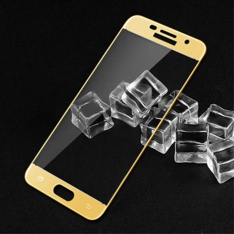 Захисне скло IMAK 3D Full Protect для Samsung Galaxy A5 2017 (A520) - Gold: фото 2 з 9