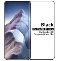 Защитное стекло MOFI 3D Full Glue для Xiaomi Mi 11 Ultra - Black: фото 1 из 14