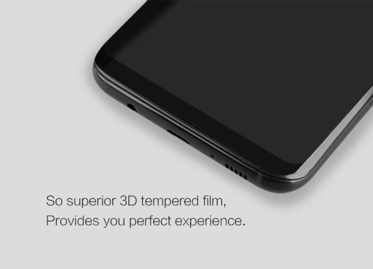 Захисне скло NILLKIN 3D CP+ Max для Samsung Galaxy S8 Plus (G955): фото 7 з 10
