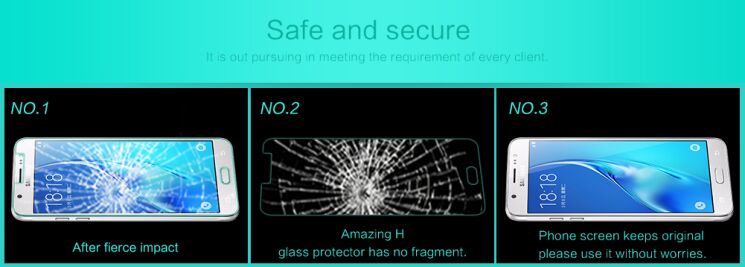 Защитное стекло NILLKIN Amazing H для Samsung Galaxy J5 2016 (J510): фото 10 из 14