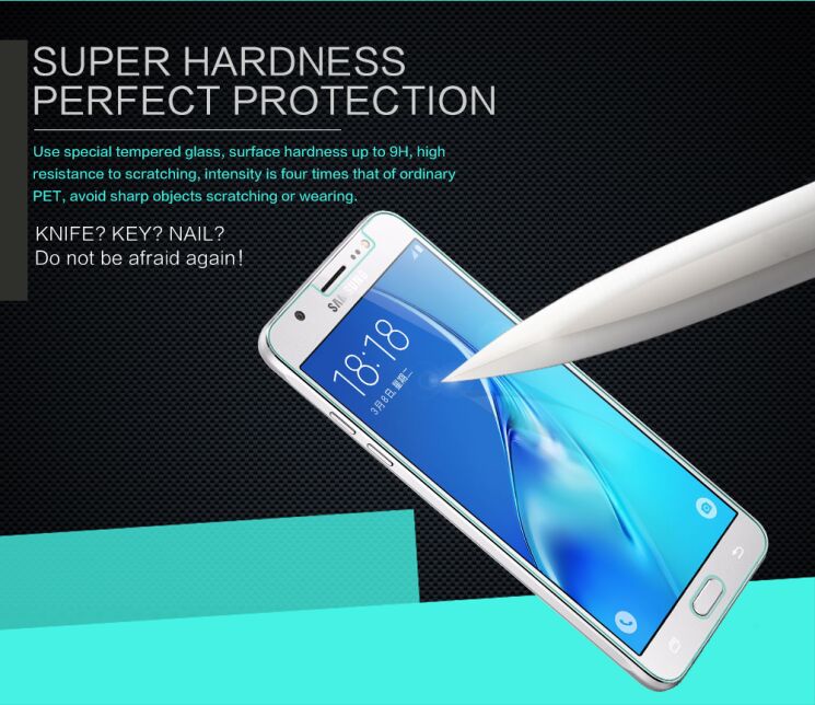 Защитное стекло NILLKIN Amazing H для Samsung Galaxy J5 2016 (J510): фото 5 из 14