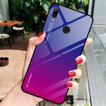 Захисний чохол Deexe Gradient Color для Huawei Y7 (2019) - Blue / Rose: фото 1 з 10