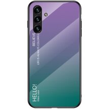 Захисний чохол Deexe Gradient Color для Samsung Galaxy A13 5G - Purple: фото 1 з 12