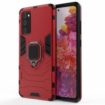 Защитный чехол Deexe Hybrid Case для Samsung Galaxy S20 FE (G780) - Red: фото 1 из 8