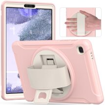 Захисний чохол Deexe Rotation Hybrid для Samsung Galaxy Tab A7 Lite (T220/T225) - Pink: фото 1 з 21