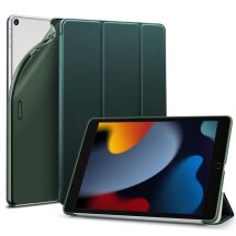 Защитный чехол ESR Rebound Slim Smart Case для Apple iPad 10.2 7/8/9 Gen (2019/2020/2021) - Forest Green: фото 1 из 9