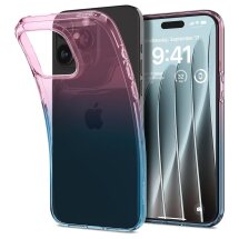 Захисний чохол Spigen (SGP) Liquid Crystal для Apple iPhone 15 Pro - Gradation Pink: фото 1 з 18