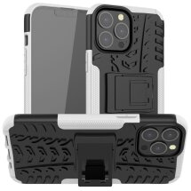 Защитный чехол UniCase Hybrid X для Apple iPhone 13 Pro Max - White: фото 1 из 10