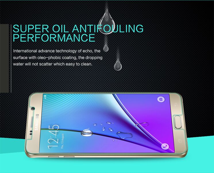 Захисне скло NILLKIN Amazing H для Galaxy Note 5 (N920): фото 9 з 11
