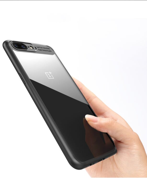 Защитный чехол IPAKY Clear BackCover для OnePlus 5 - Black: фото 8 из 10