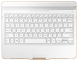 Чохол-клавіатура для Samsung Galaxy Tab S 10.5 EJ-CT800RAEGRU - White (U-0074W). Фото 12 з 19