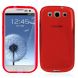 Силиконовая накладка Deexe S Line для Samsung Galaxy S3 (i9300) - Red (GS3-6875R). Фото 1 з 6