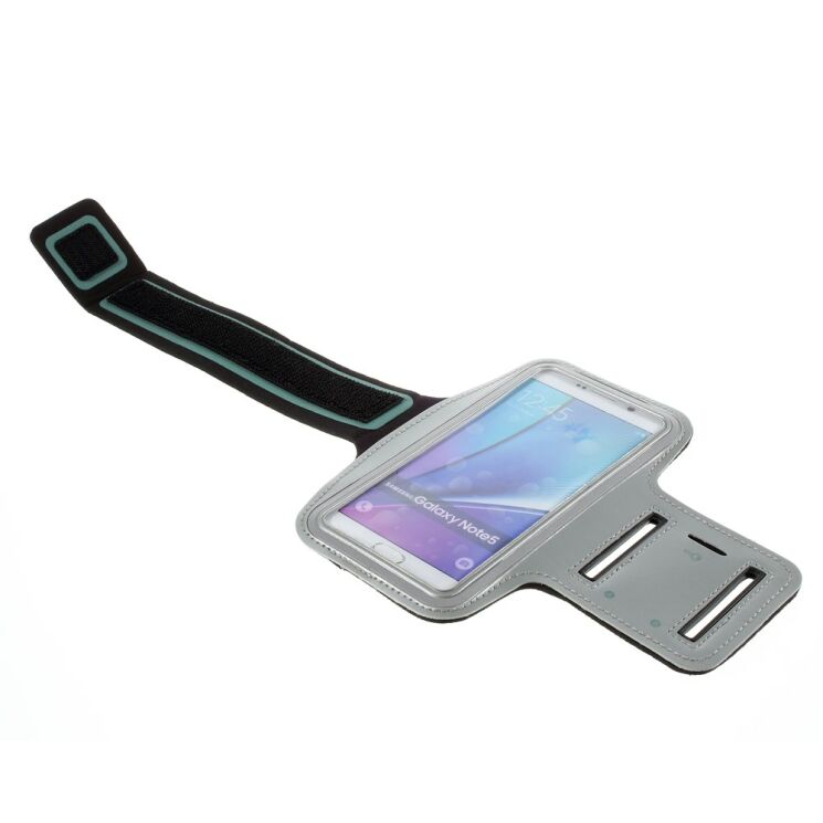Чехол на руку UniCase Run&Fitness Armband L для смартфонов шириной до 86 мм - Grey: фото 4 из 9