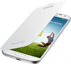 Чохол Flip Сover для Samsung Galaxy S4 (i9500) - White: фото 1 з 5