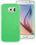 Пластиковая накладка Deexe Hard Shell для Samsung Galaxy S6 (G920) - Green: фото 1 из 3
